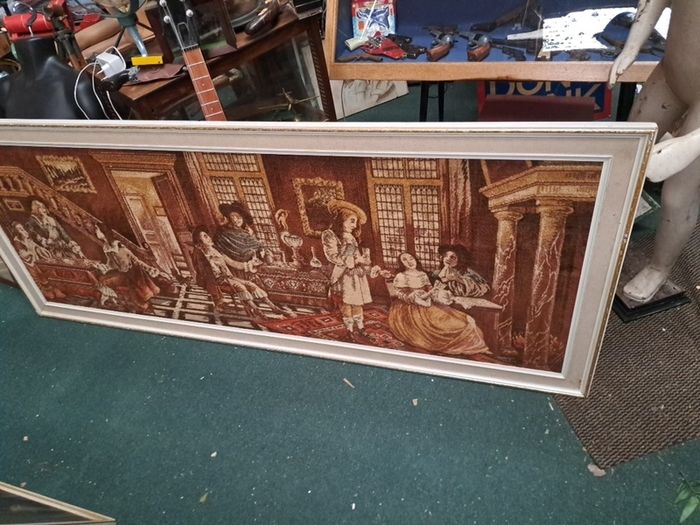 Vintage Large Belgian Tapestry