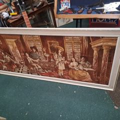 Vintage Large Belgian Tapestry