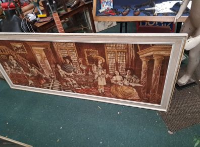 Vintage Large Belgian Tapestry