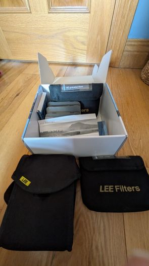 LEE Filters 100mm Deluxe System Bundle,Big Stopper, Super Stopper, Polariser & ND Grads