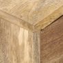 TV Cabinet 140x30x50 cm Solid Mango Wood Image 3