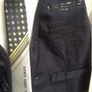 NEXT.. Beautiful Boys Navy Waistcoat with Shirt and Velcro Tie (12-18mts) Image 2