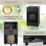 Flame Gas Heater with Fireplace Effect  Cosy, Safe & Portable Image 6