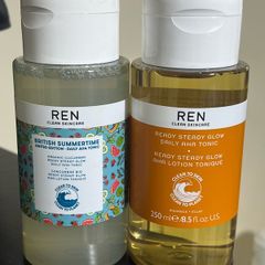 Ren Ready Steady Glow Toners Brand New