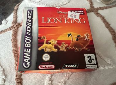 Nintendo Gameboy advance game. The Lion King