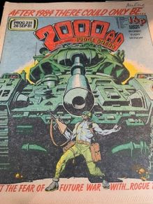 2000 AD Featuring Judge Dredd Prog 231- 26th Sept 1981- IPC Magazines