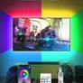 TV Lights, 4m RGB LED Strip Lights for 32-55 Inch TV, Music Sync Bluetooth APP and Remote Control, USB Powered for Gaming/Bedroom [Energy Class A] Image 2