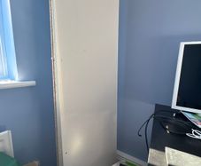 Ikea Malm Glass top white 160x48 cm