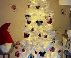 christmas tree Disney theme