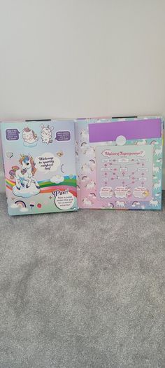 Rainbow Unicorns Colouring Kit