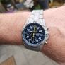 Watch Seiko Military Chronograph. Image 8