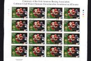 2011 Ireland Irish Amateur Boxing Association Centenary Commemorative Stamps Plate 1A1A1A1A Fine CDS Used with Dublin cancel of 14th April 2011 (First day of issue) on envelope extract.