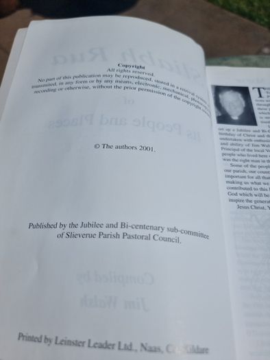 Sliabh Rua. A history of its people and places