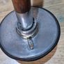 Rare Pre-WWII Brigg London Hand-Carved 90cm Leather Shooting Stick Seat  Historic Irish Provenance Image 4