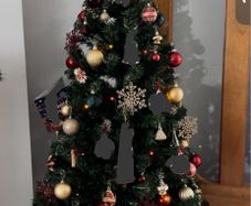 Pack of Christmas tree decorations + lights