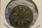 British Florin 1936 (50% Silver)