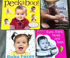 baby board books with real-life photos (not cartoon or illustrated books)