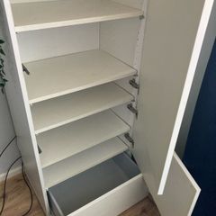 IKEA Besta shelf with two doors and one drawer