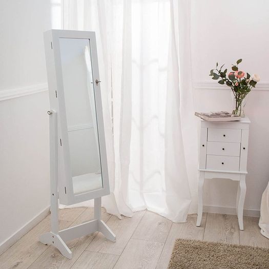Luxury Mirror Jewellery Cabinet - Free Delivery Nationwide