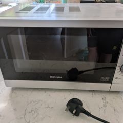 microwave and air fryer