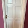 Internal Wooden Doors variety white glass 80X32 Image 6