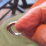 ladies vintage silver ring Image 6