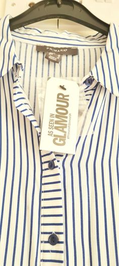 Midi Striped Shirt Dress