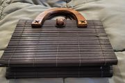 Small wooden bag