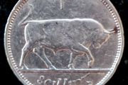 Ireland 1942 Silver Shilling Coin