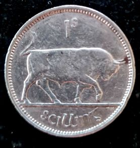 Ireland 1942 Silver Shilling Coin
