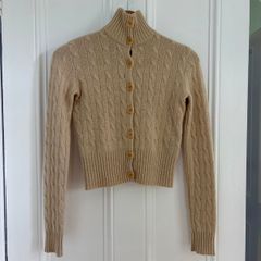 Cable-Knit Cashmere Cardigan Ralph Lauren