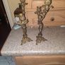 vintage brass candle holders Image 2