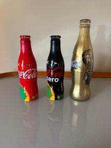 Unopened Coca Cola World Cup limited edition bottles