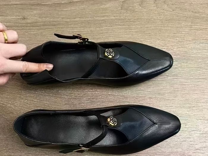 EU 38.5 size New Retro Mary Jane Shoes
