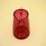 Vintage Small Cranberry Creamer Image 3