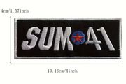 Sum 41 Embroidered Patch