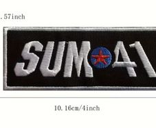 Sum 41 Embroidered Patch