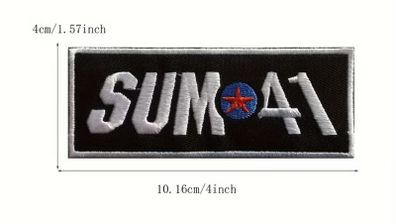 Sum 41 Embroidered Patch