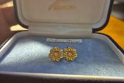 Vintage Small Flowers Earrings