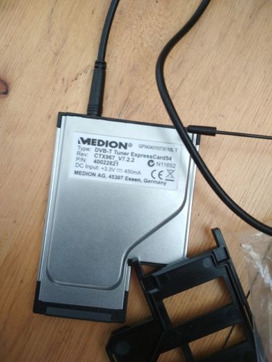 Medion TV Turner Express Card 54 with Antenna