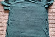 Sinsay Sleepwear Forest Green T-Shirt / Pyjama Top