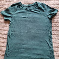 Sinsay Sleepwear Forest Green T-Shirt / Pyjama Top