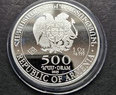 2025  1 oz Silver Noahs Ark Coin .999