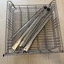 3units IKEA Wire baskets Storage grey Image 3