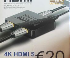 HDMI Splitter for Dual Monitors.