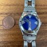 Swatch Irony wrist watch blue dial Image 6