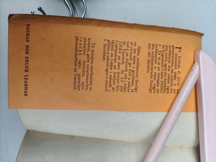 An Da Thra, Irish Interest Book