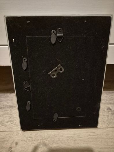 Grey wooden frame 10 x 15 cm