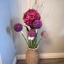 Large Vase with flowers Image 2