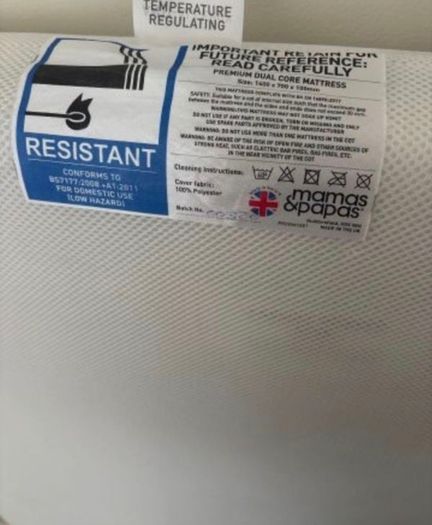 Mamas and Papas Cotbed Mattress